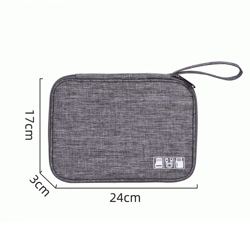 Customized Runhui makeup brush storage bags, travel makeup pen storage bags, hand-held makeup bags, finished product printing starting from 50 pieces Item Picture
