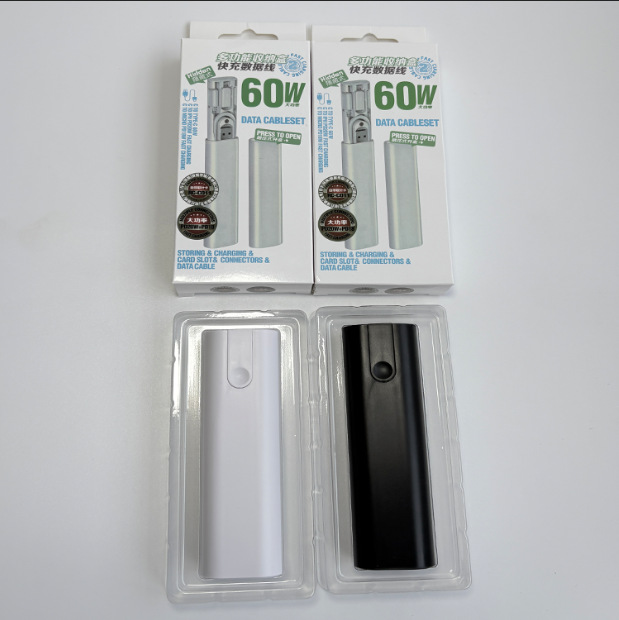 60W fast charging five-in-one multi-functional data cable Type-C, suitable for Apple and Huawei mobile phone adapter 5A charging cable Application Scenario
