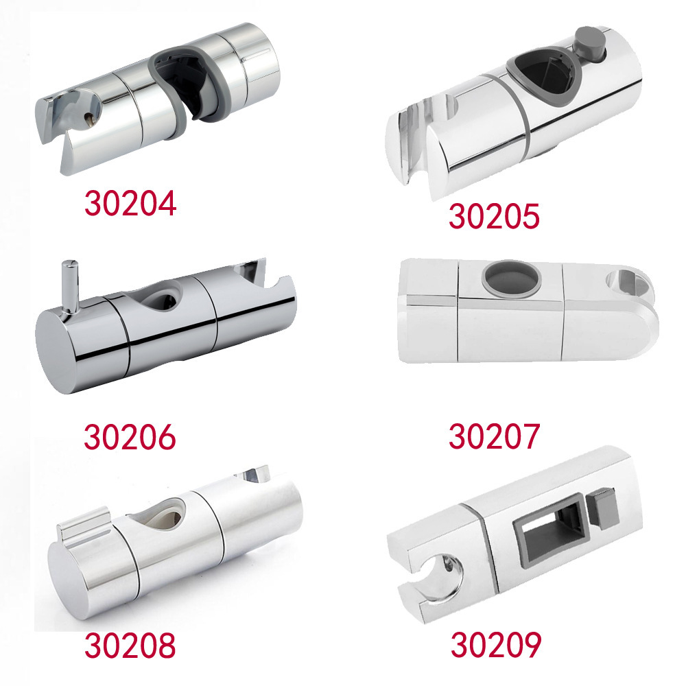 Amazon telescopic pole large shower head seat middle plug sliding sleeve nozzle bracket bathroom accessories manufacturer button sliding sleeve full figure
