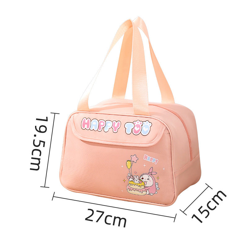 Runhui Vitality Cartoon Semi-round Meal Packs, student meal packs, Picnic Ice packs, lunch box packs for work, insulated lunch box bags Item Picture