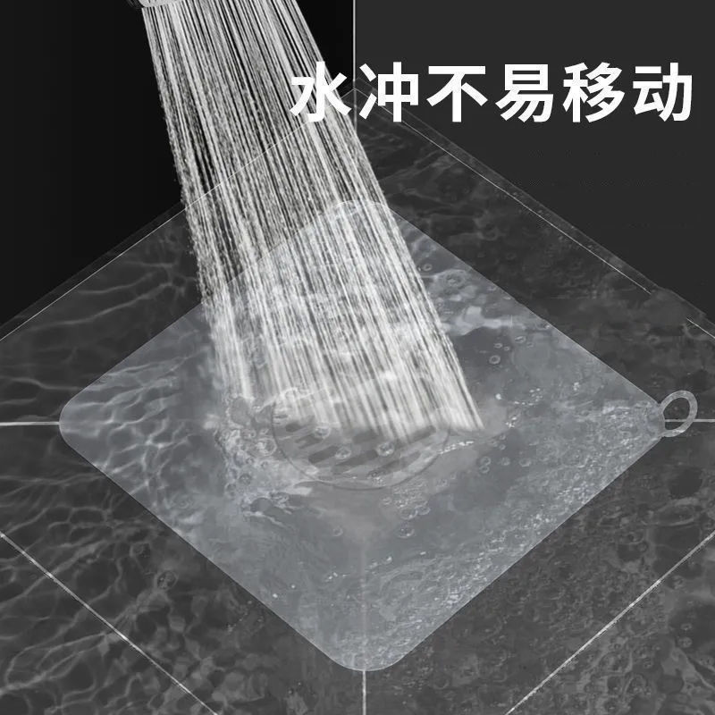 Sewer floor drain cover deodorizer, bathroom silicone deodorizer pad, kitchen, bathroom, toilet, bathroom floor drain pad Specification drawing