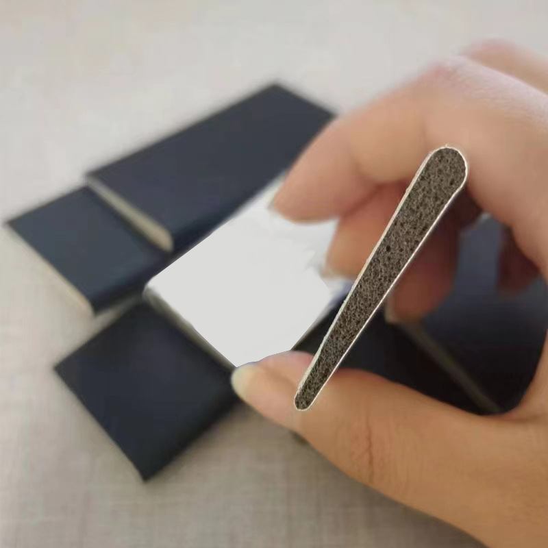Amazon's best-selling wrapped sea pad block self-adhesive sealing strip, corner foam sealing strip, polyurethane rubber strip details Picture