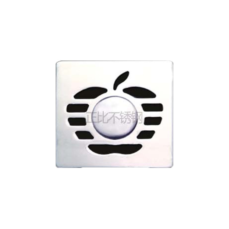 Stainless steel square thickened floor drain cover, bathroom shower room insect-proof floor drain cover plate, washing machine dual-purpose floor drain cover plate Application Scenario