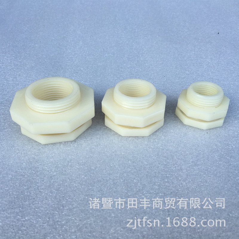 Factory direct sales of water tower, fish tank accessories, water pool, bucket, inner and outer thread plastic water tank joints, water tank accessories details Picture