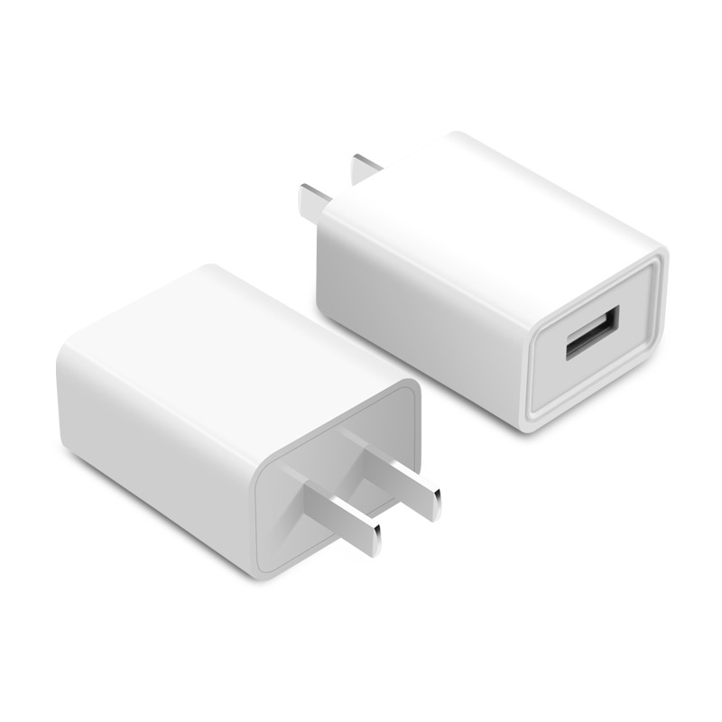 Source factory 5V2A charger, 5V1A 3C certified 1a CQC home appliance charging head, mobile phone power adapter Specification drawing