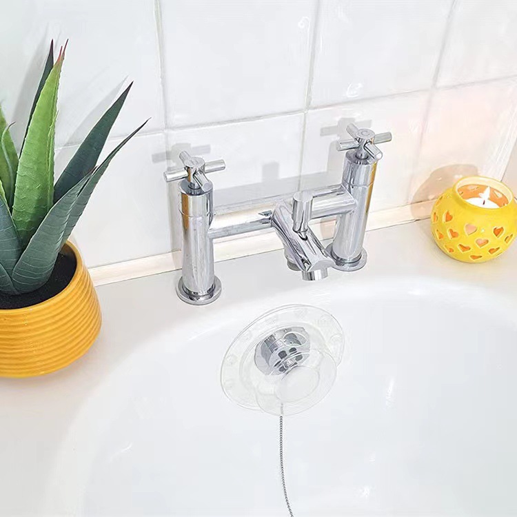 temu Amazon cross-border best-selling bathtub bathtub water level rise overflow plug cap details Picture