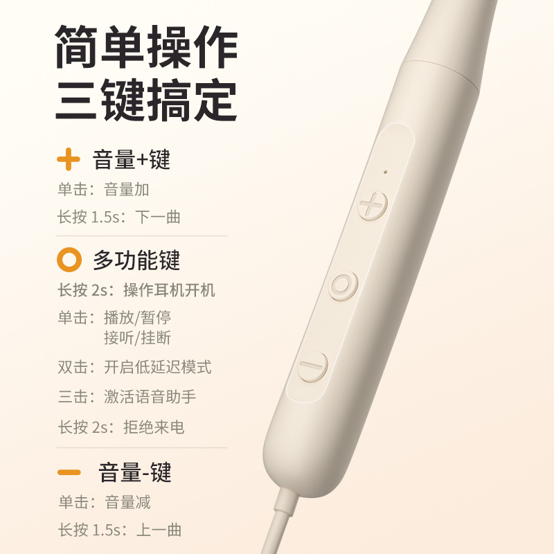 【 New Product Launch 】2023 New Wireless Bluetooth Headphones for necklaces and running with ultra-long battery life Application Scenario