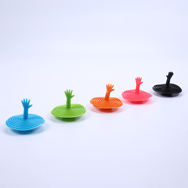 help Life-saving Creative Little palm Sink Stopper, sewer floor drain cover, pool water-blocking cover details Picture