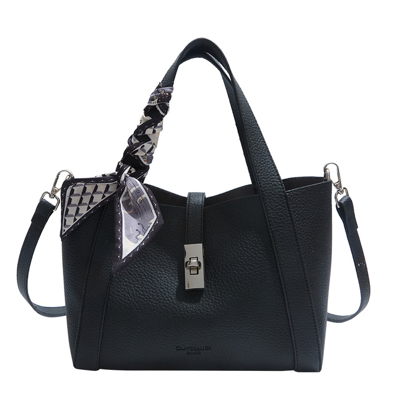 High-end quality handbag, women's 2025 new style niche single-shoulder bucket bag, crossbody vegetable basket commuting tote bag Item Picture
