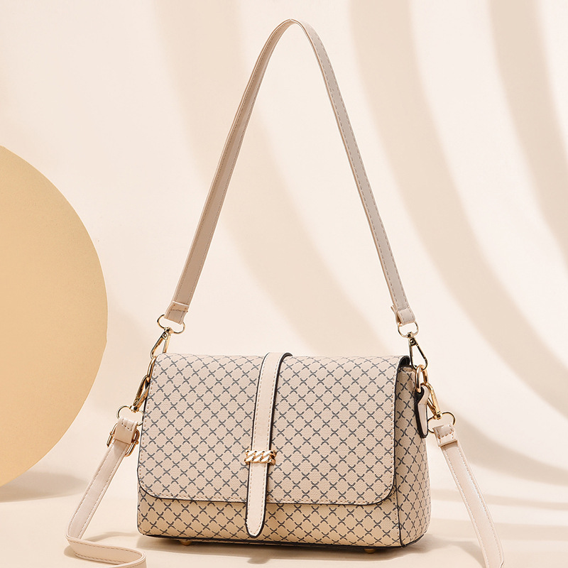 Women's bags 2022 New style Trendy, middle-aged and elderly single-shoulder bags, crossbody bags, fashionable and versatile, mom bags, one-piece consignment details Picture