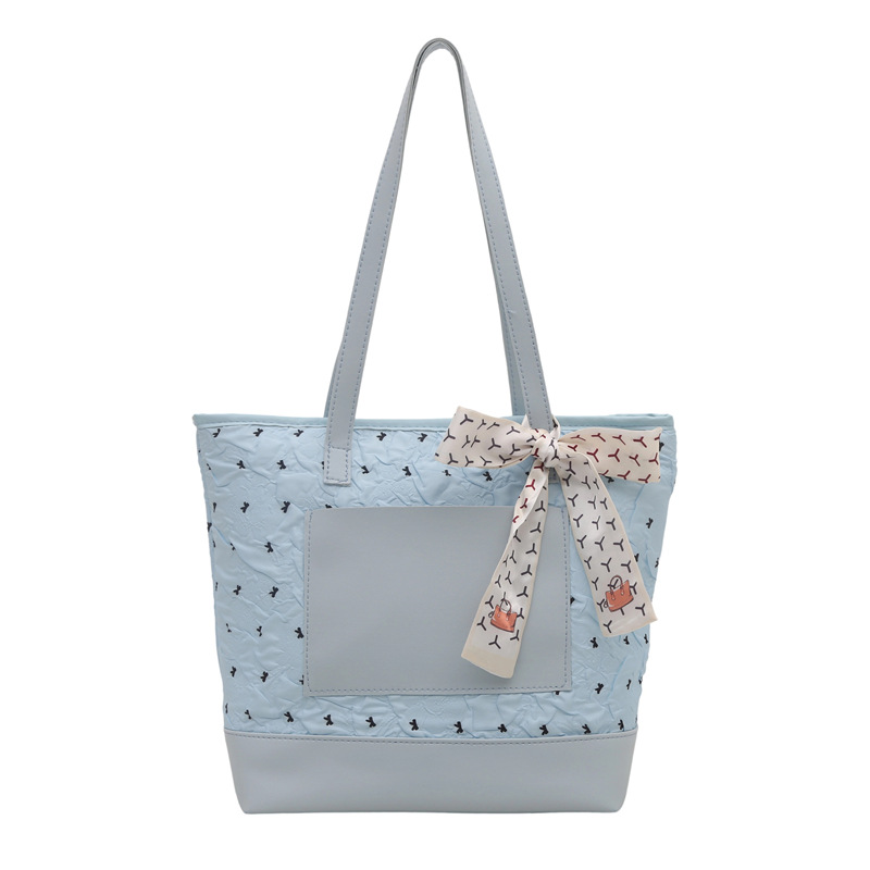 Casual and Elegant 2025 New summer single-shoulder underarm bag, large-capacity tote bag, student commuting bag for class Item Picture