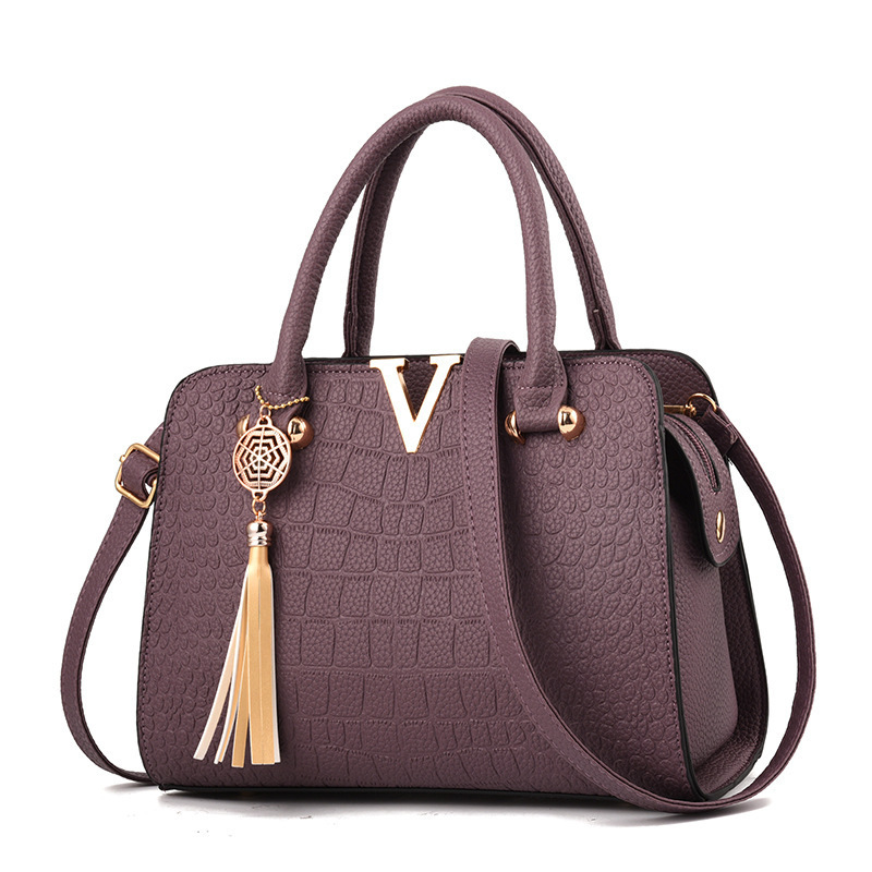 Middle-aged Mom Bag 2022 New Style fashionable and elegant handbag, middle-aged and elderly single-shoulder crossbody bag cross-border foreign trade consignment full figure