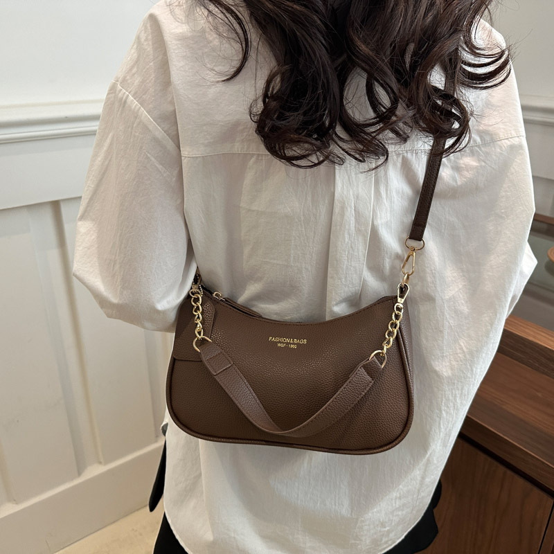 Underarm bag for women 2025 New trendy and fashionable single-shoulder handbag, a high-quality summer color-blocking work small handbag for ladies Specification drawing