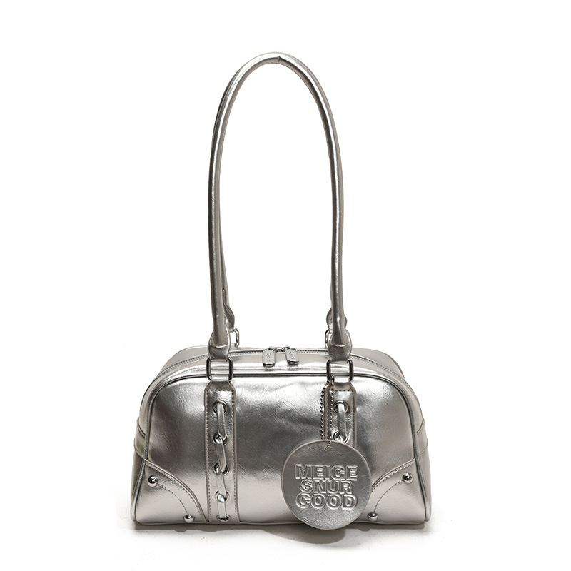 Large-capacity bag, versatile handbag, 2025 new niche design, single-shoulder underarm bag, casual commuting pillow bag Item Picture