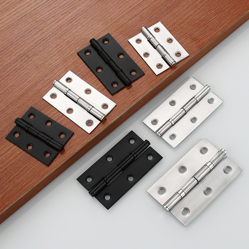 Stainless steel hinges for cabinets, doors and Windows, bearings, small hinges for toolboxes, hinges for wooden doors, folding hinges, stainless steel swing hinges Specification drawing
