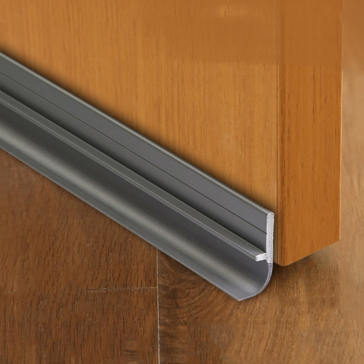 Sealing strips for the bottom of doors and Windows, self-adhesive windproof and soundproof strips for doors and Windows, thickened gap waterproof corner protection rubber strips details Picture