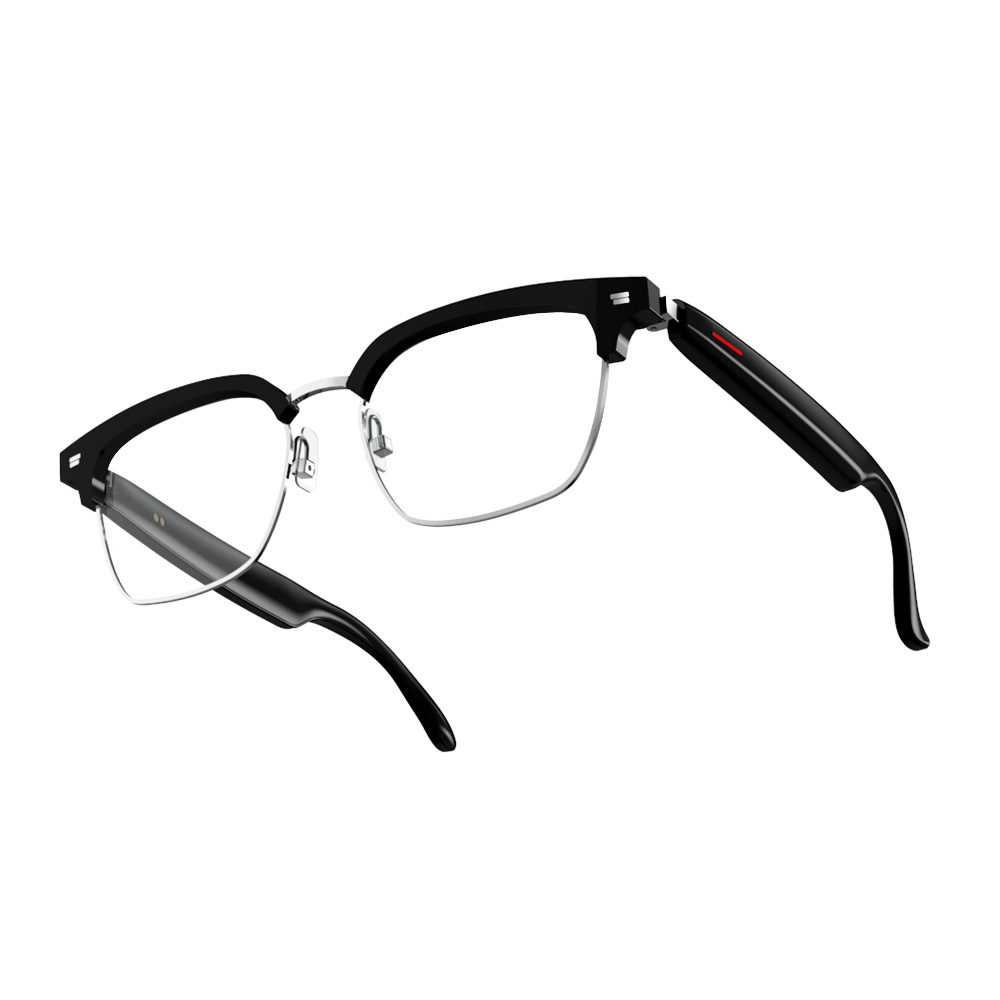 E13 Bluetooth Glasses, Myopia Glasses, music sunglasses, Directional audio anti-blue light Smart Bluetooth glasses Specification drawing