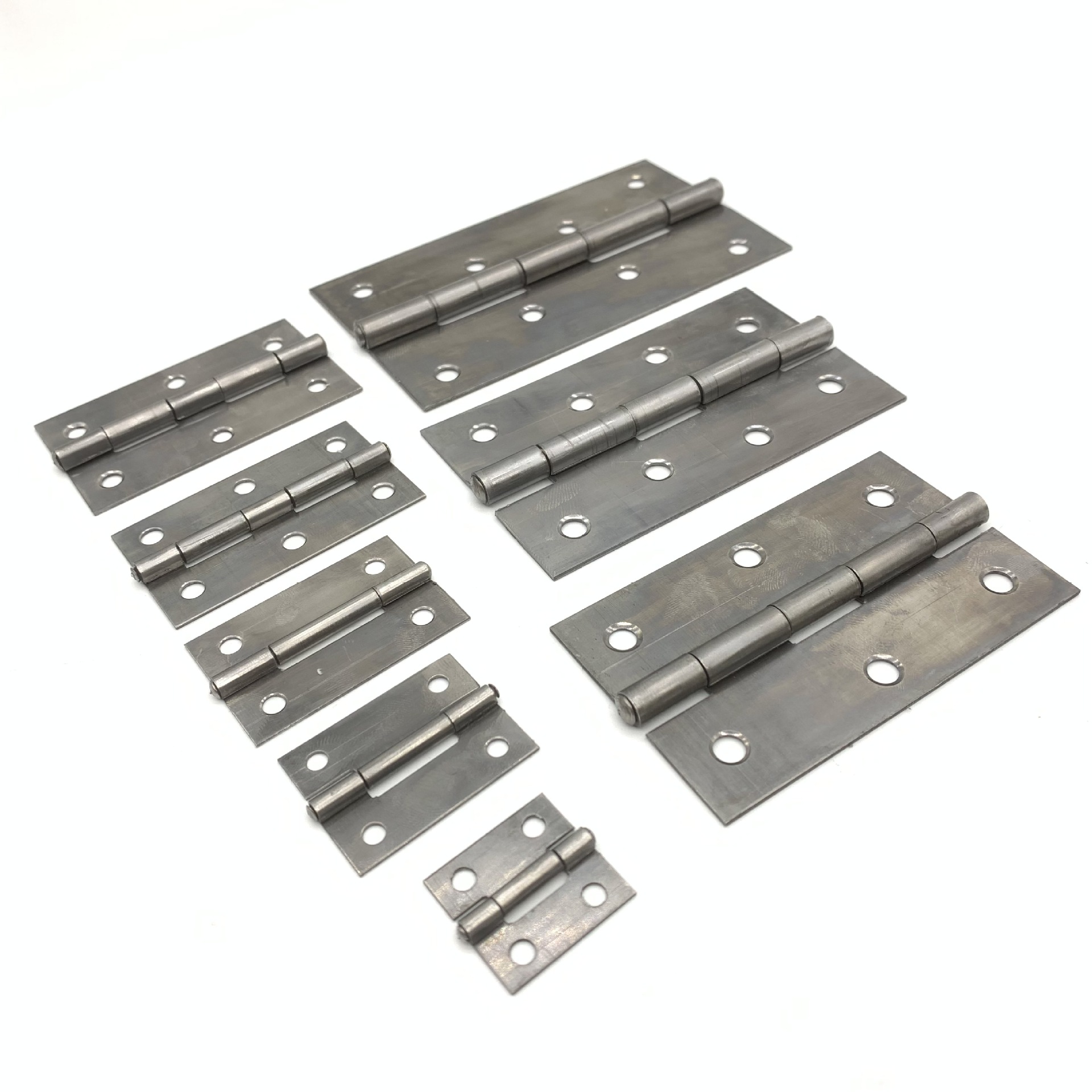 Iron hinges 1-inch, 2-inch, 2.5-inch, 3-inch, 4-inch, 5-inch electric meter box welding connection parts, cold-rolled steel swing hinges for wooden doors Item Picture