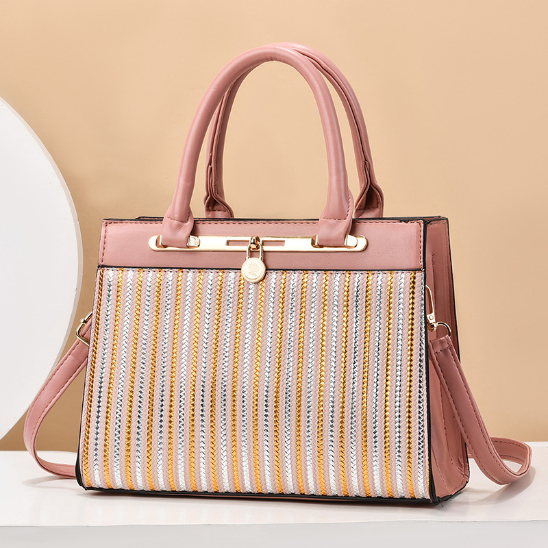 A niche design sequined bag for women's summer 2024, a trendy and fashionable crossbody bag with a large capacity and a platinum Kelly bag details Picture