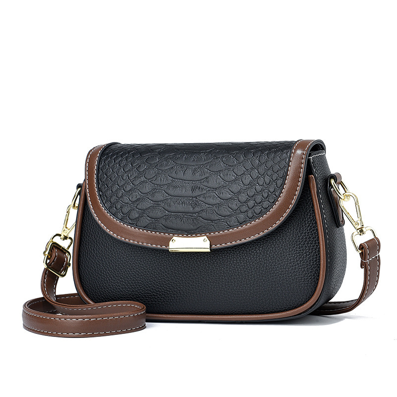 Bag Girl 2023 New Style commuting retro single-shoulder Lady's stylish small square bag, fashionable and versatile crossbody bag for mom Item Picture