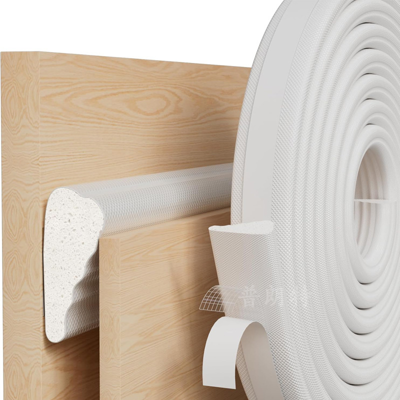 Prant Cross-border's new wedge-shaped foam window windbreak, door gap soundproof, drawer gap anti-collision sealing strip details Picture