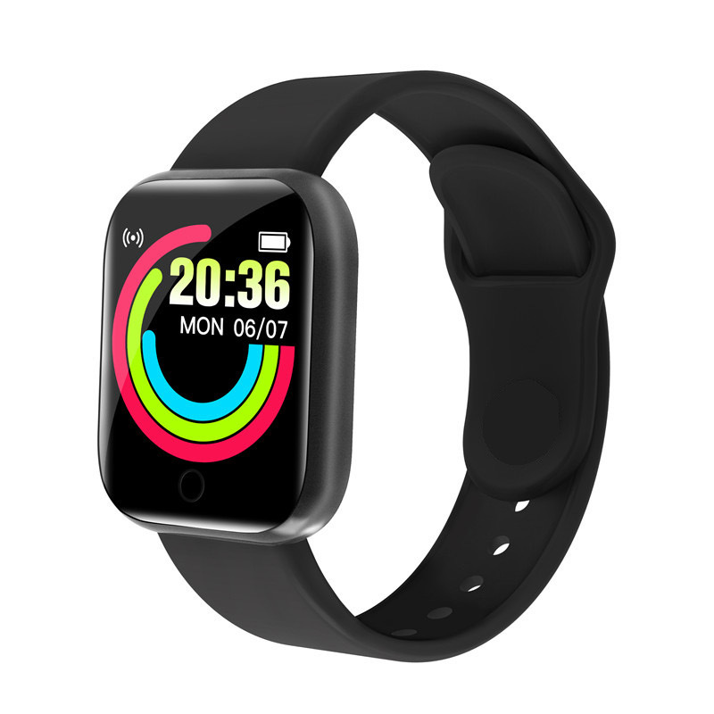 The Huaqiangbei D20S smart bracelet, Y68 Super watch, heart rate, blood oxygen, step counting, Bluetooth and phone calling products are selling well across borders full figure
