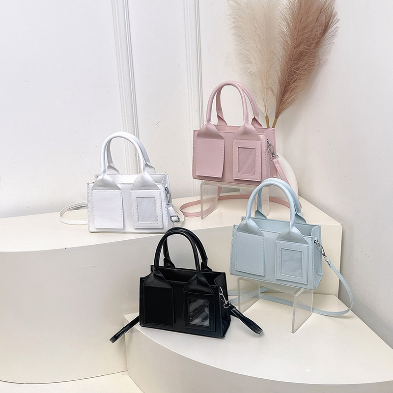 Cross-border high-end and stylish women's 2025 new simple and niche single-shoulder crossbody bag, fashionable hand-held small square bag Application Scenario