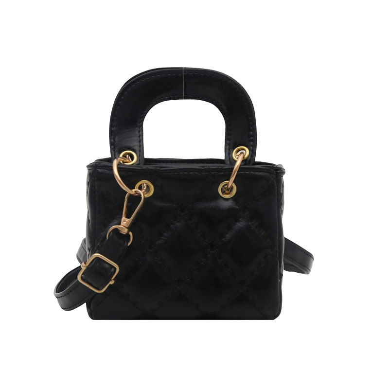 High-end quality and elegant 2025 new women's hand-held handbag, solid color single-shoulder bag, crossbody bag, simple and casual bag Item Picture