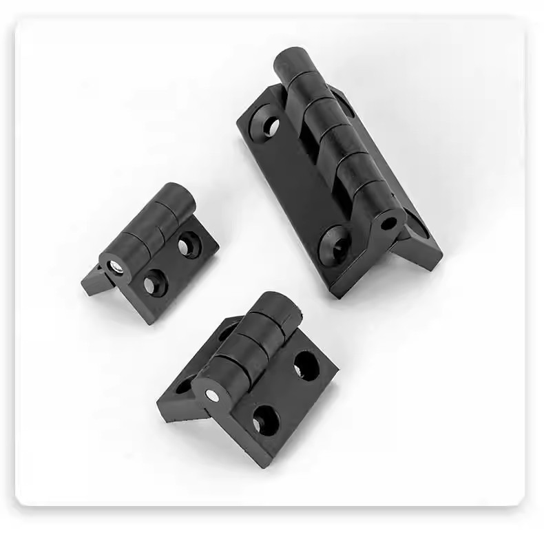 PA66 nylon hinges for distribution box cabinet doors, chassis hinges, nylon plastic hinges, concealed hinges Application Scenario