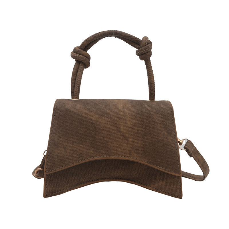 Single-shoulder handbag for the autumn of 2024, a stylish and simple new design for ladies with a commuting feel and a fashionable crossbody small square bag Item Picture