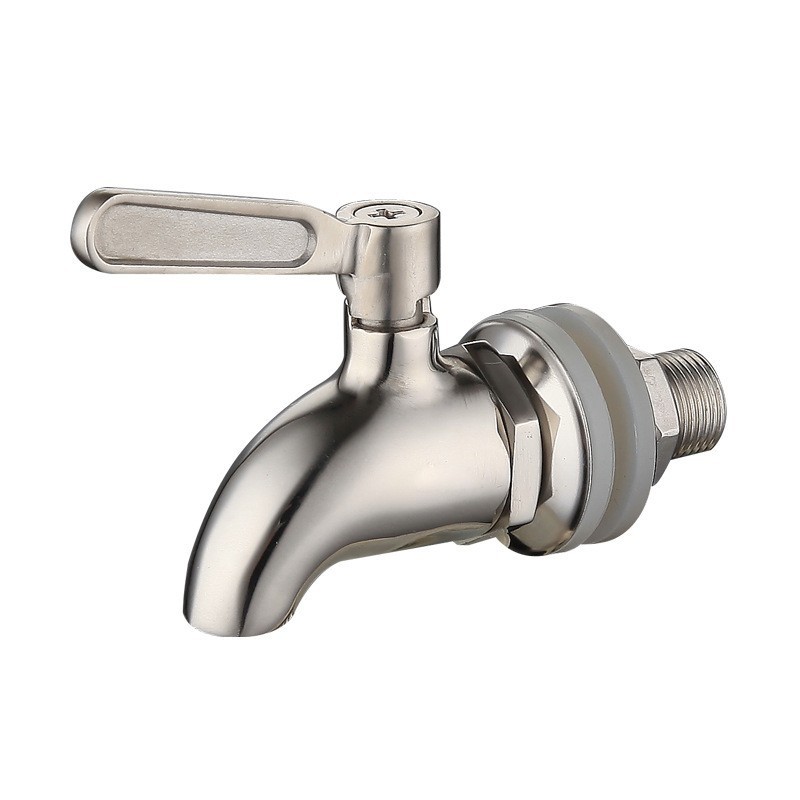 304 stainless steel wine glass bottle, faucet, wine barrel, wine jar, wine VAT, wine jar, coffee machine, beer machine valve details Picture