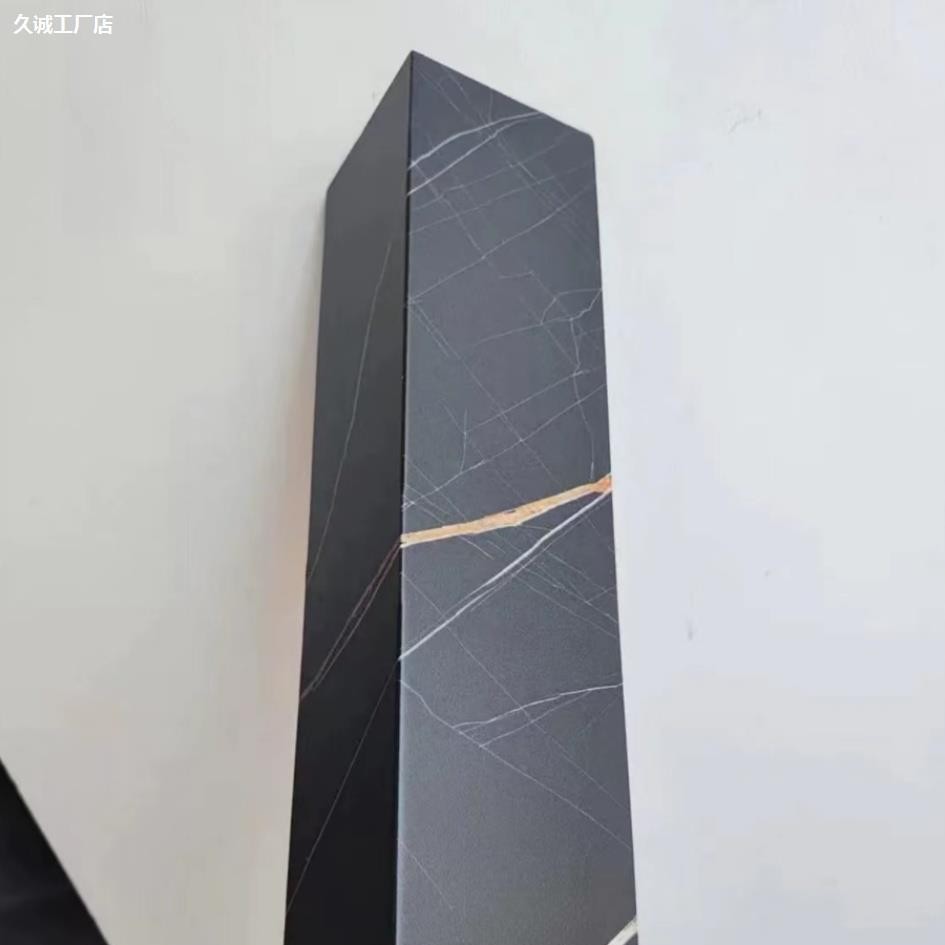 Cement window sill panels, acrylic window sill panels, self-adhesive thickened anti-marble window sill surfaces, window casings, door casings, edge guards and protective plates Specification drawing