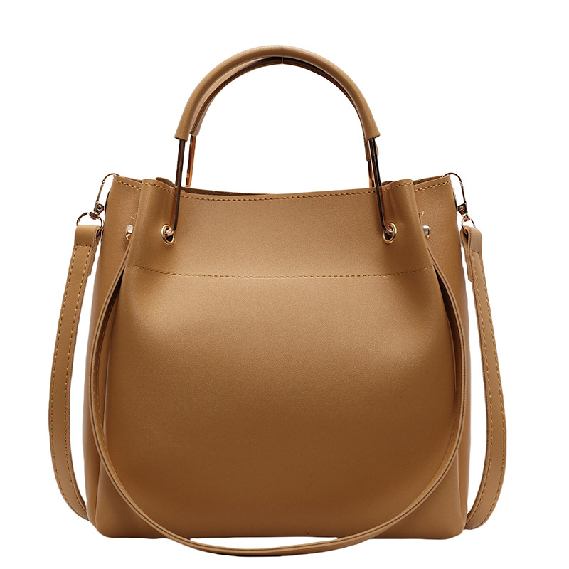 High-end quality small bag for women, 2025 new style simple quality versatile single-shoulder bag, stylish hand-held crossbody bucket bag Item Picture