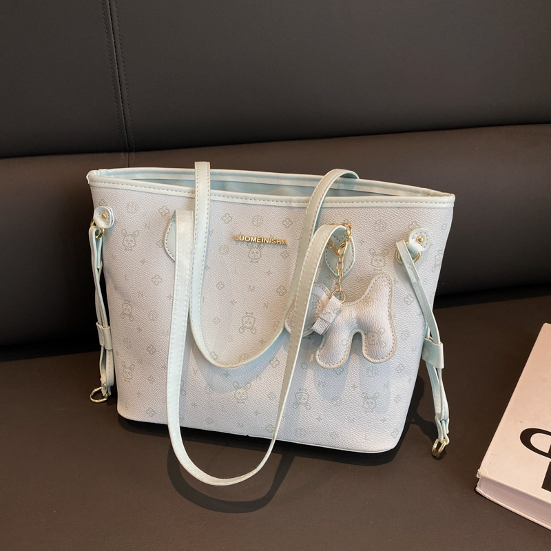 Work commuting Tote bag for women, 2025 New Korean style, fashionable and trendy, large-capacity single-shoulder bag, high-end underarm bag Specification drawing