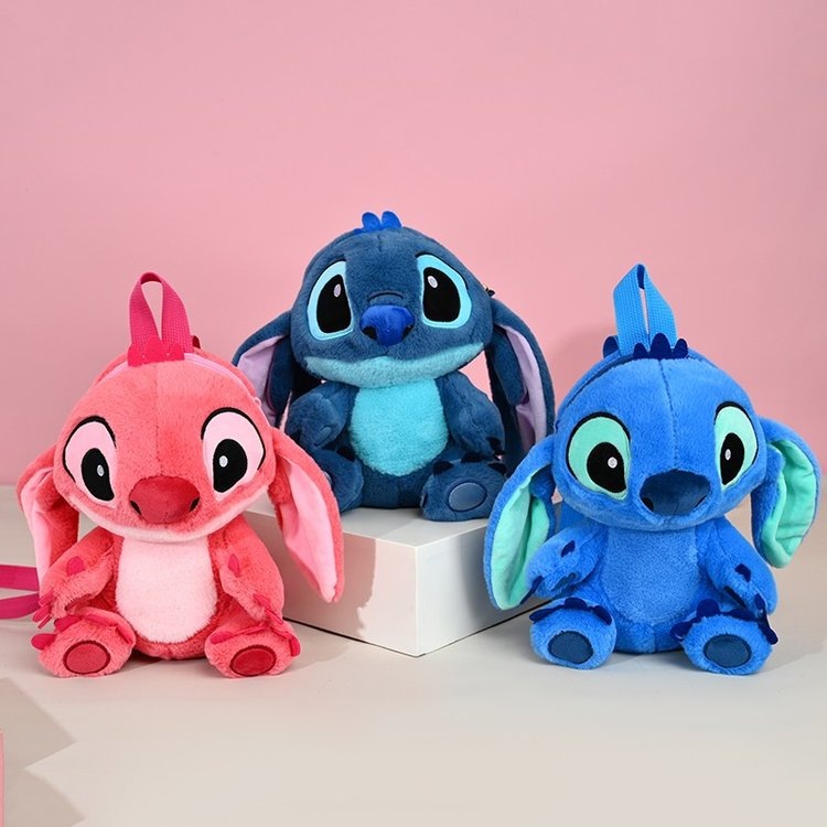 Cross-border new Teddy backpack, birthday gift, plush bag, doll backpack, cartoon cute doll backpack full figure