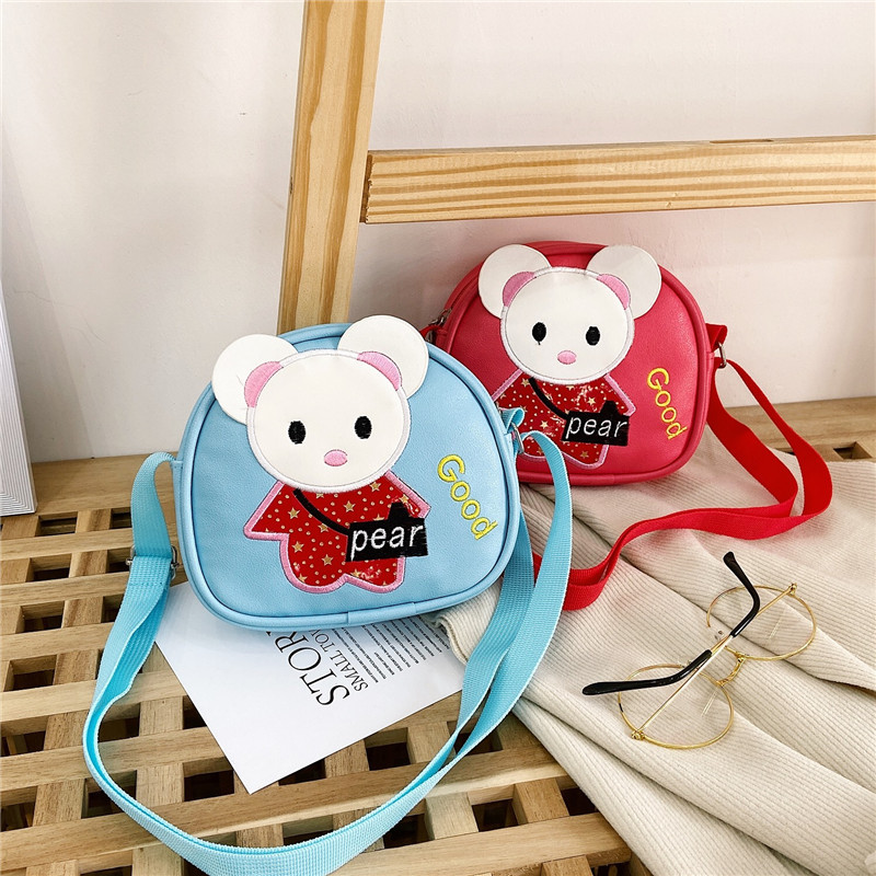 Children's bag, baby mini princess, fashionable girls' crossbody bag, cute and trendy little girl, single-shoulder children's coin purse Specification drawing