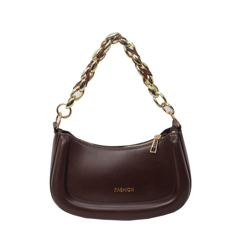 French niche handbag for women 2024 Spring/Summer new trendy single-shoulder crossbody bag, versatile ins retro saddle bag Item Picture
