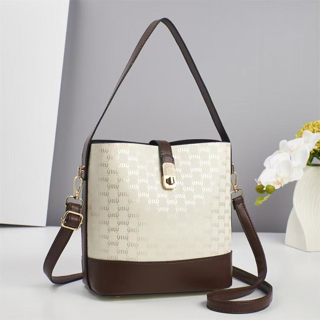 Bucket Bag 2025 New style fashionable and high-quality single-shoulder bag, high-end retro crossbody bag, trendy and versatile handbag details Picture