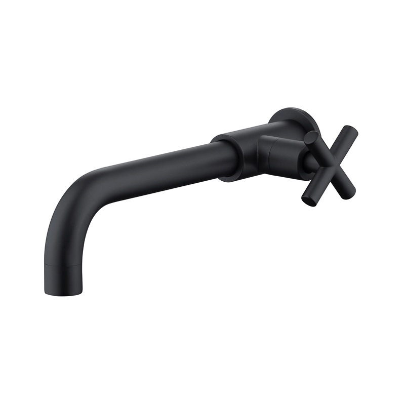 Kaiping Youjia Sanitary Ware all-copper mop sink faucet, extended faucet, quick-opening ceramic valve core mop sink faucet 7165 Item Picture