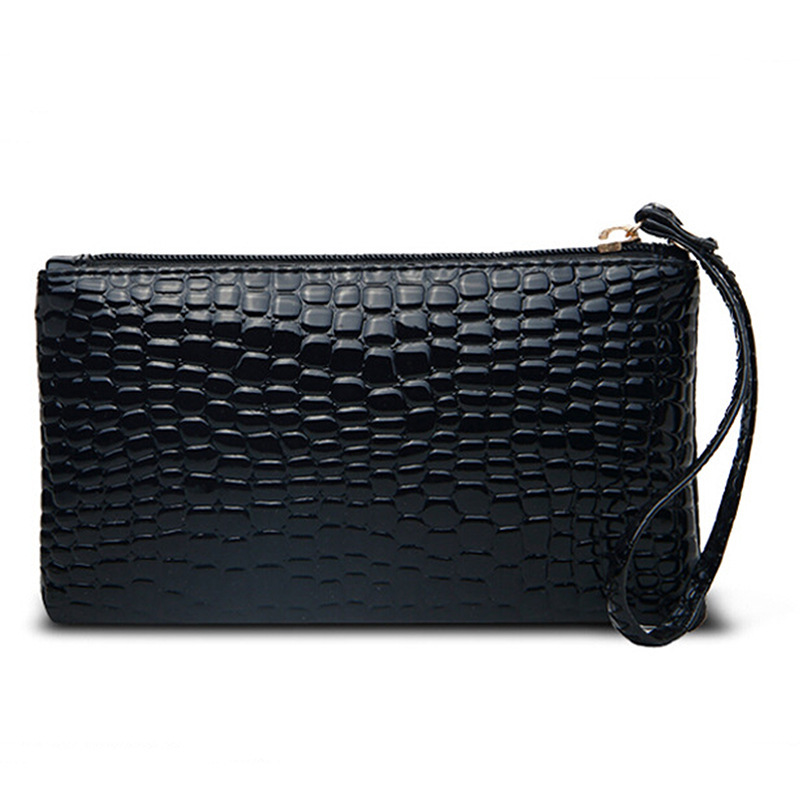 Crocodile-patterned PU small bags wholesale gift bags, clutch bags, fashionable coin purses, gift purses (special link for deposit) Item Picture