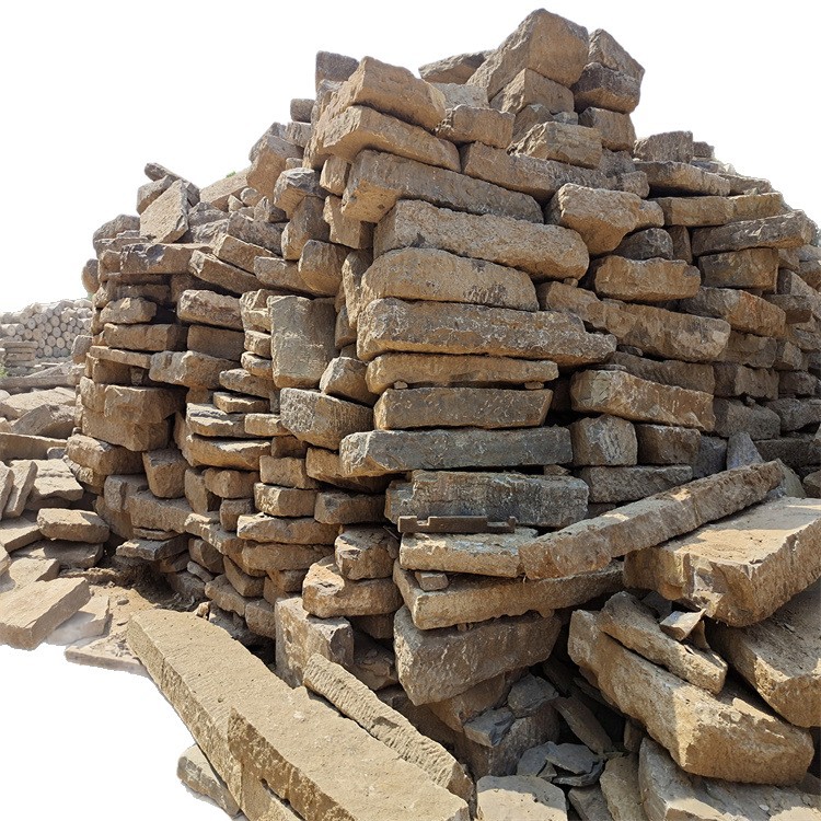 Factory direct sales of old stone slabs, old flagstones, landscape paving stones, bluestone, old stone slabs, and paving stones for ancient buildings and scenic spots Item Picture