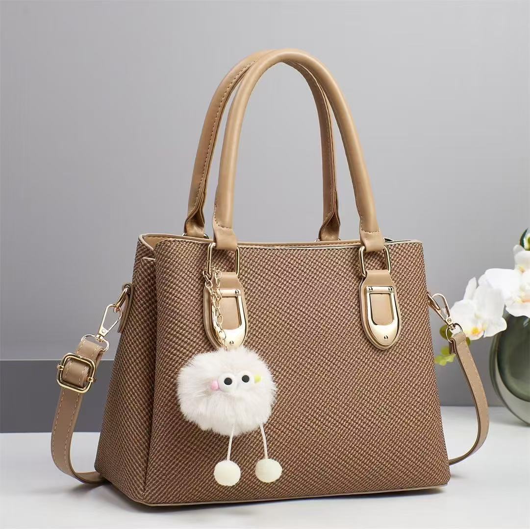 Single-shoulder manufacturer's foreign trade 2025 new stylish and versatile mom bag, crossbody bag, and summer handbag for women Specification drawing