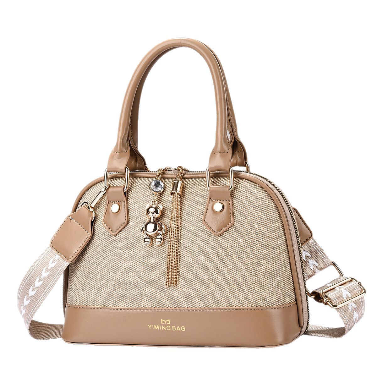 A fashionable shell bag for women, a new summer 2025 simple single-shoulder bag, a trendy and casual niche crossbody bag Item Picture