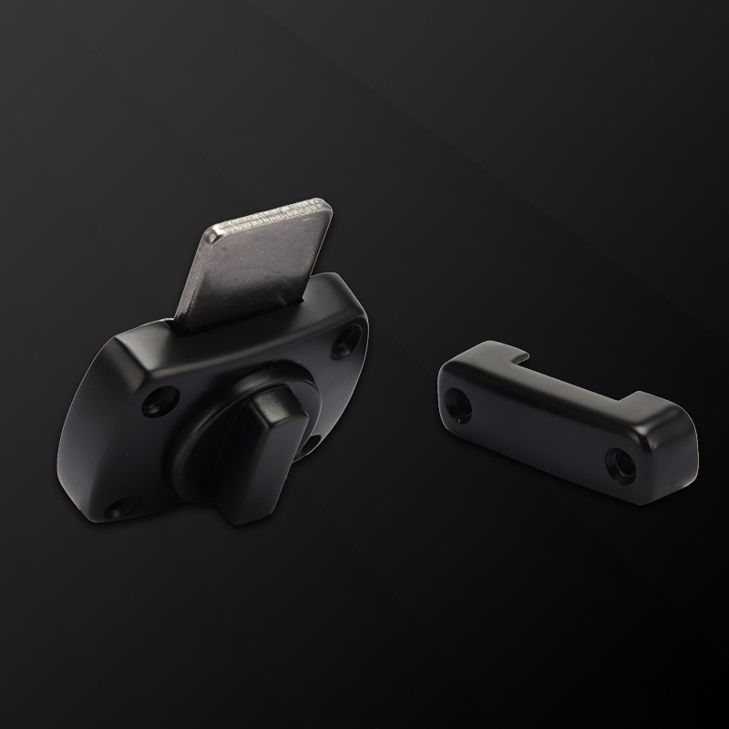 Factory direct supply of left and right latch, door latch, door bolt, door lock latch, door latch, sliding door, sliding door, fitting room exposed small latch Specification drawing