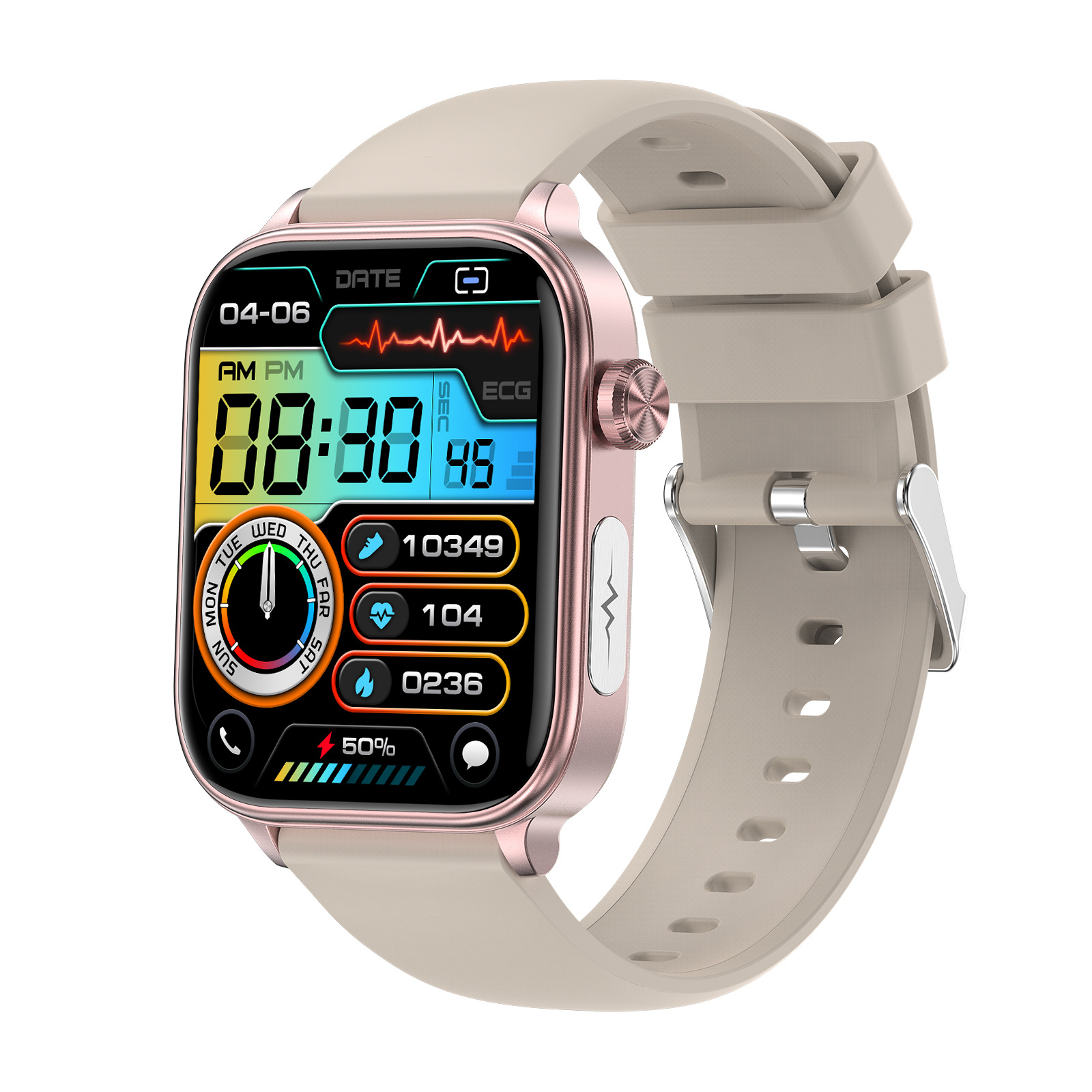 The new et570 smartwatch features Bluetooth call, sports mode and step reminder function Application Scenario