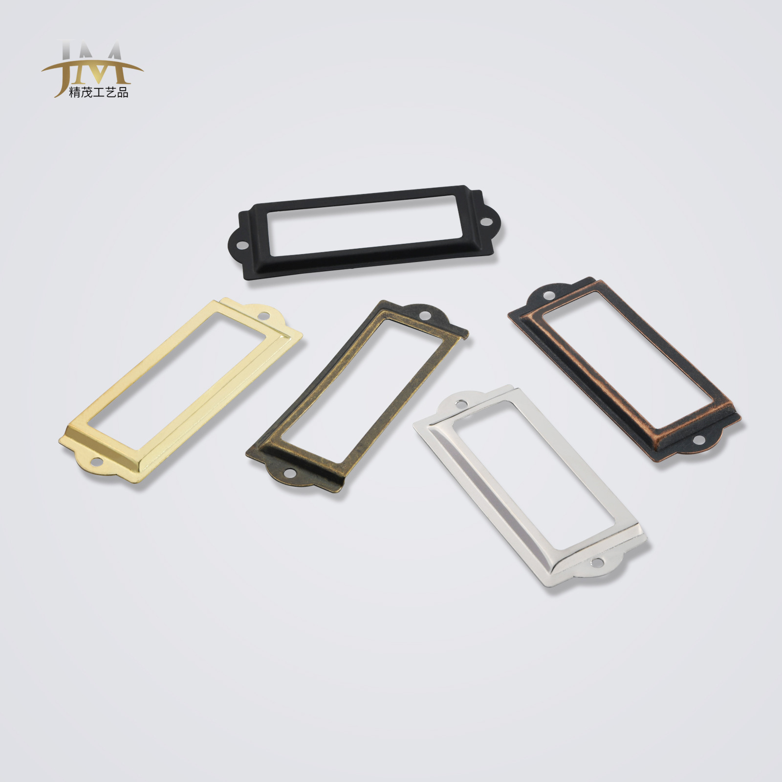 Jingmao Hardware offers new Chinese-style antique business card frames, decorative frames, gift box frames, iron sheet frames, handles and furniture accessories Item Picture