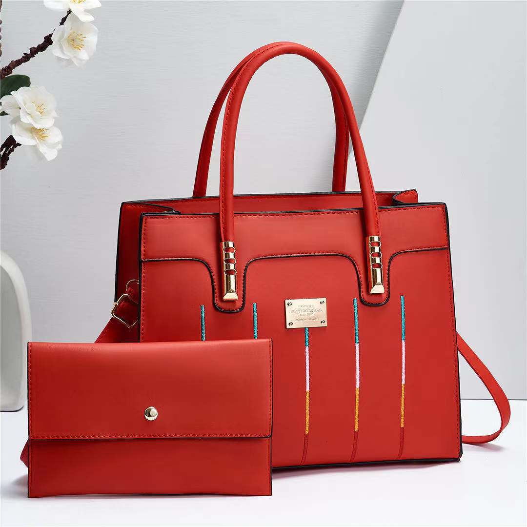 Cross-border women's bags 2022 New trendy and fashionable women's mother and son bags, large capacity single-shoulder bags, crossbody bags and handbags details Picture