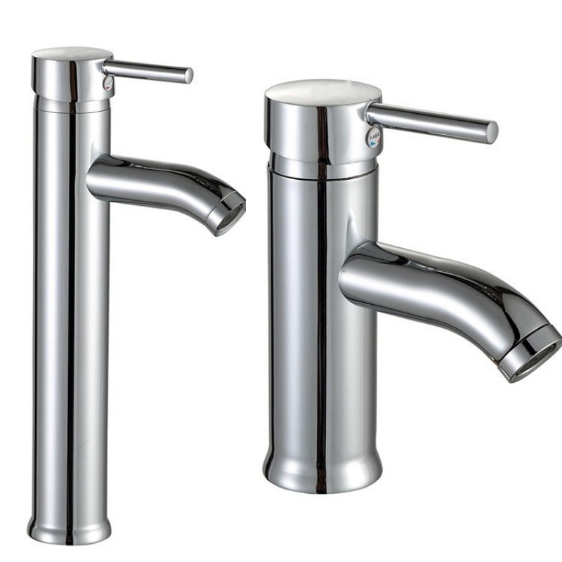 Single-hole countertop basin faucet, hot and cold glass basin faucet, ceramic basin, one piece direct sales wholesale, hot-selling cross-border manufacturer Application Scenario