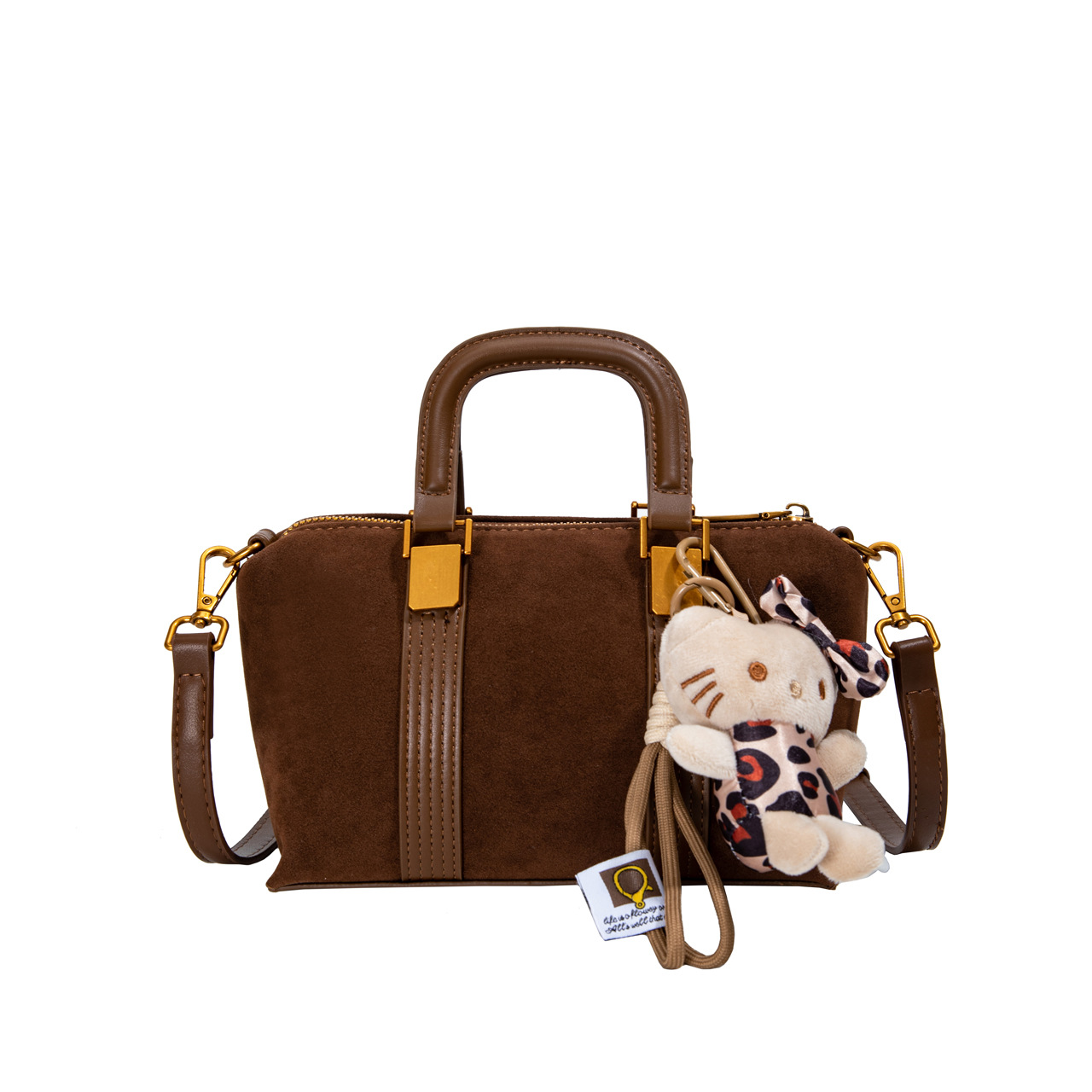 High-end and fashionable underarm bag, 2024 new matte velvet handbag, commuter handbag, trendy and retro crossbody bag Item Picture