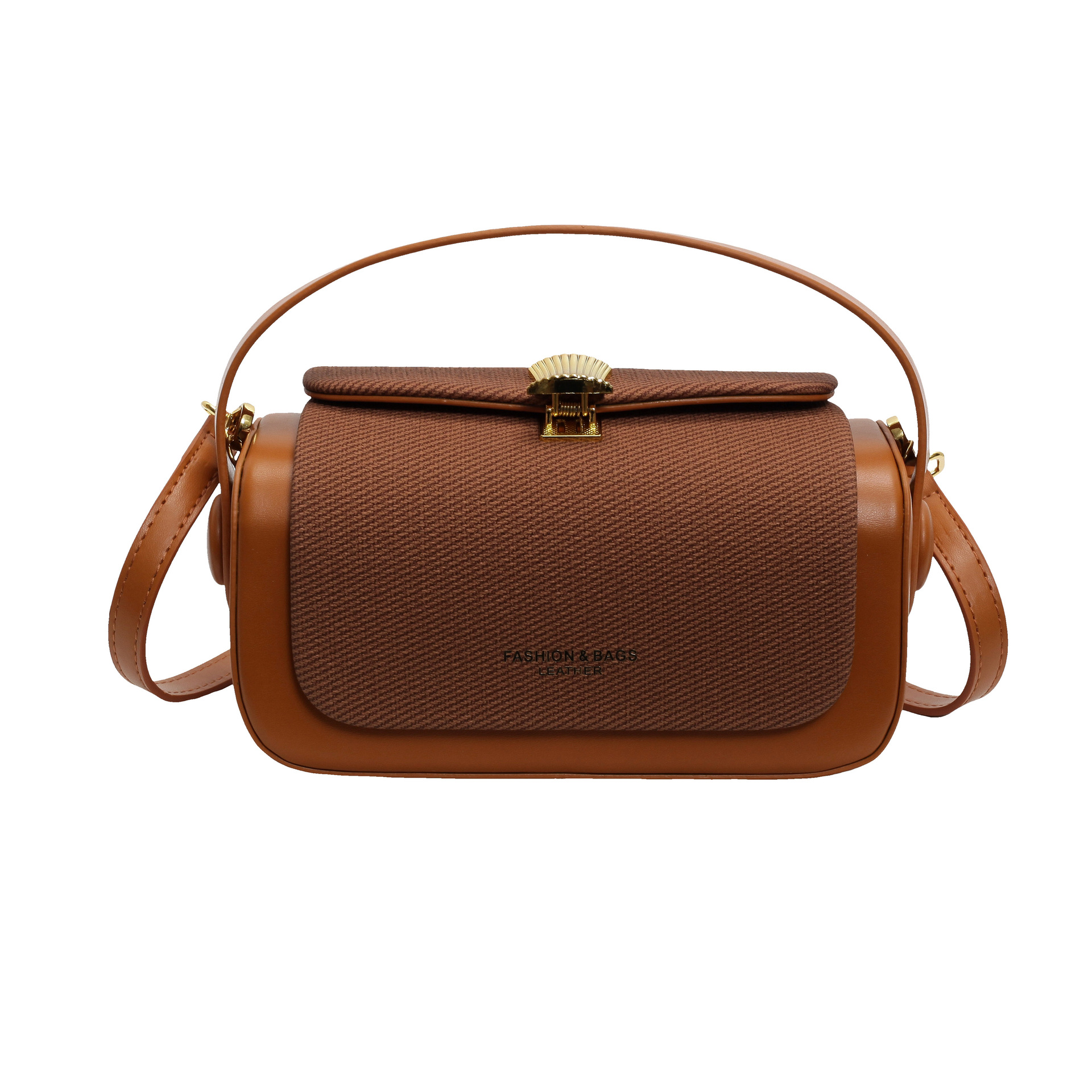 Cross-border fashion high-end small square bag for women 2025 new style, trendy and simple texture, versatile handbag, single-shoulder crossbody bag Item Picture